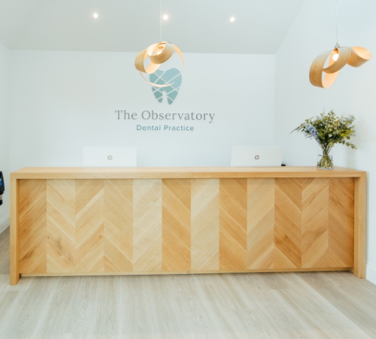 Reception Desk after